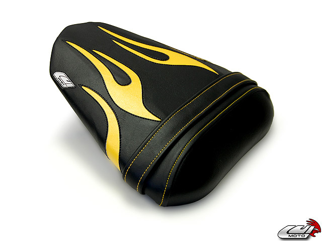LUIMOTO (Flame Edition) Passenger Seat Cover for the YAMAHA YZF-R6 (08-16) LUIMOTO (Flame Edition) Passenger Seat Cover for the YAMAHA YZF-R6 (08-16)